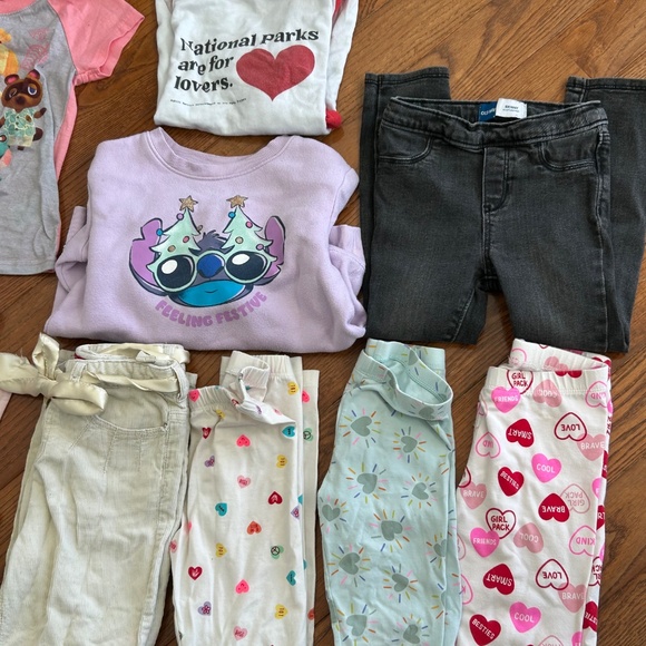 16 pc. girls 3-6/7 play clothes - Picture 4 of 5